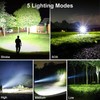 BengMxj Rechargeable LED Flashlights,990000 High Lumens Tactical Flashlight with Zoomable