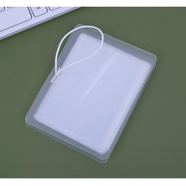 PP material, small card book, foldable storage, expandable, convenient to carry, can store mini photos, game cards, anime cards, sports cards and more (12 pages folded)