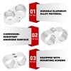 PQY Dual Fuel Pump Mount Hanger 39mm Twin Fuel Pump
