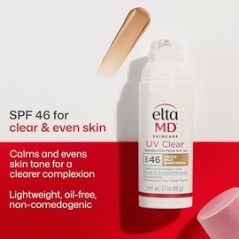 EltaMD Protector Solar UV Clear Tinded FPS 46 Niacinamida 48g