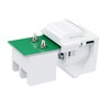 DIYTECH DC Keystone Jack, Power, 12v, 5.5mm x 2.1mm Connector