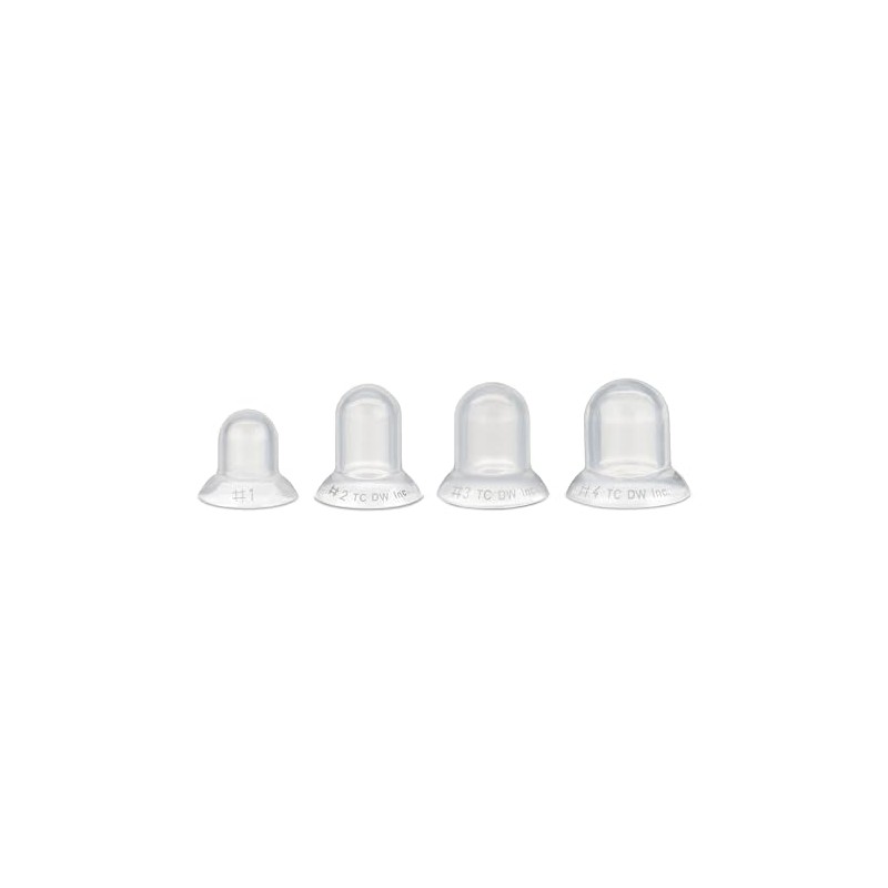 Supple Cups for flat, shy and inverted nipples (Size 2)
