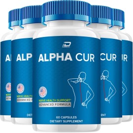 Alpha Cur (5 Pack) Alpha Cur Capsules – AlphaCur All Natural Glycogen Support