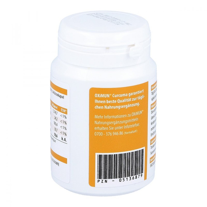 Oximun Curcuma Capsules, Pack of 120