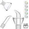 HAIZEEN 4 oz / 125 ml Glass All-Purpose Cruet, Glass