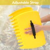 KINGLAKE Garden Leaf Grabbers, Leaf Collector Garden Leaf Scoops with