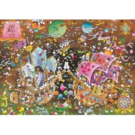 Clementoni 36527 Mordillo 'The Kiss' Puzzle 6000 Pieces, Skill Game for The Whole Family, Colourful Tile Game from 10 Years