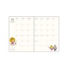 Sunstar Stationery Ado Mizumori Planner, 2026 Weekly B6, Pink S2959038