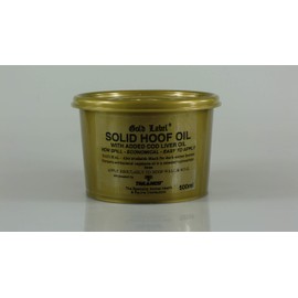 Gold Label GLD0111 Solid Hoof Oil - Natural, 500 ml