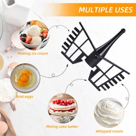 PAYFULLY Whisk with Butterfly, Food Grade Mixing Attachment Monsieur Cuisine, Monsieur Cuisine Accessories, Mixing Attachment for Monsieur Cuisine Connect and Smart