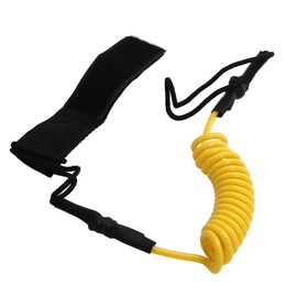 Fauitay Kayak Paddle Lead, Safety Lead, Paddle Lead, Elastic Paddle Safety Lead, Paddle Lead, Kayak Paddle Safety Kayak, Canoe, Kayak, Boat (Yellow)