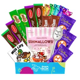 Snack Box Hampers Warm Wishes Aussie Hot Choccy Gift Hamper – Medium