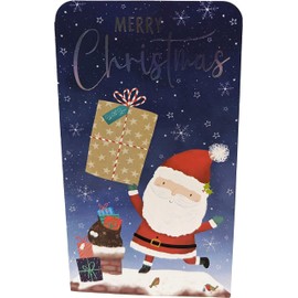 Christmas Santa Money Wallet with Envelope, Card