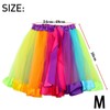 AIMALL Girl Rainbow Tutu Skirt Ballet Dancewear Princess Costume Tulle