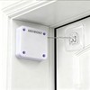 SHIMIDO Upgraded Punch-Free 1000g Automatic Screen Door Closer, Storm &