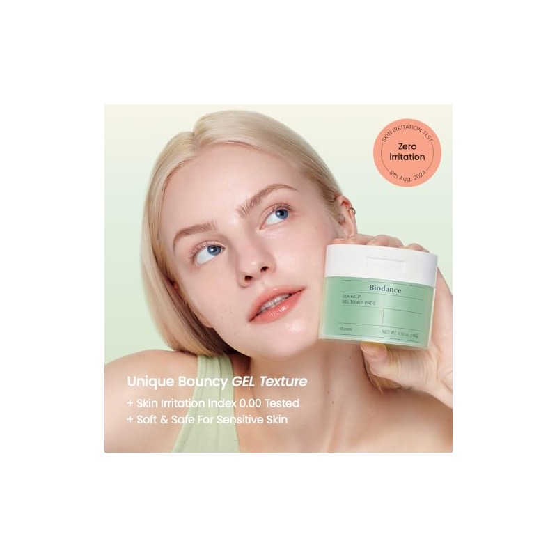 [Biodance] Sea Kelp Gel Toner Pads 60Pads