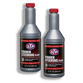 STP Power Steering Fluid & Stop Leaking, 12 Fl.oz, 2 Packs