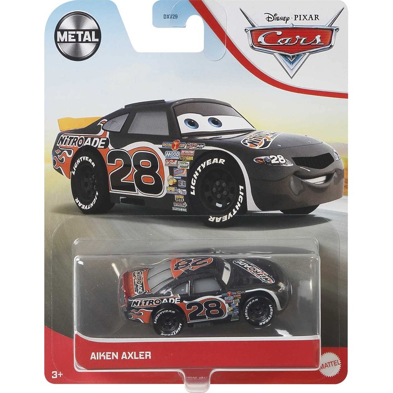 Mattel Cars 3 Character Vehicle Aiken Axler