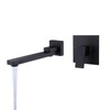 FSCEPIXI Wall Mount Tub Faucet with Extra Long Tub Spout,Single