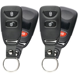 KeylessOption Keyless Entry Remote Control Car Key Fob Alarm for Hyundai Accent 2014-2017 TQ8-RKE-4F14 (Pack of 2)