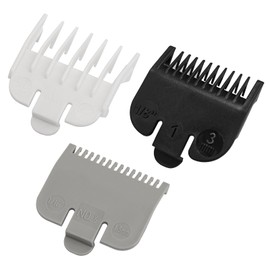 Guard Replacement for Wahl Clipper Guards Set, Hair Clipper Trimmer Guards #1-1/8" (3.0 mm), #1/2-1/16" (1.5 mm), #1.5#1-1/2-3/16" (4.5 mm) for Wahl, Clipper Guide Comb Replacements, 3 PCS