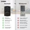 Brinks Keyless Entry Electronic Touchpad Door Lock - Backlit Keypad
