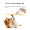 LYNNYUEN Dog Clippers Dog Paw Trimmer with Vacuum & LED