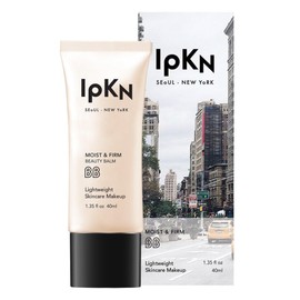 IPKN Moist & Firm BB Cream Light 40ml(1.35 fl.oz.) | Moisturizing, Buildable Coverage, Lightweight Foundation for All Skin Types, Flawless Natural Finish
