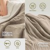 Cozorbt Heat Blanket 90”x100” King Size-Dual Control,Soft Flannel & Sherpa