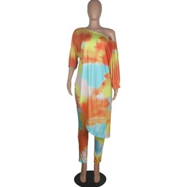 MESLIMA overol casual para mujer con hombros descubiertos, dobladillo irregular, cintura elástica, ajustado, elástico, largo, Amarillo (T-Yellow), XL