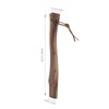 Angoily U11WS00F46HRX2MD Wooden Axe Handle for Replacement for Wooden Handle