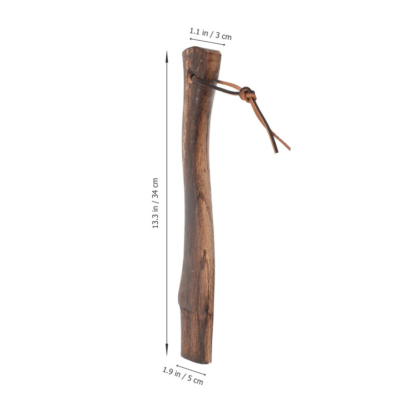 Angoily U11WS00F46HRX2MD Wooden Axe Handle for Replacement for Wooden Handle
