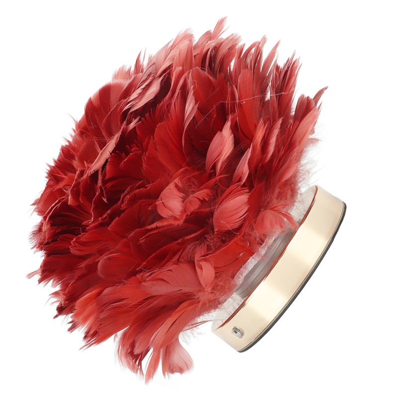 Feather Table Lamp Stepless Dimming USB Charging Touch Control LED
