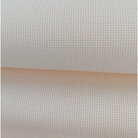 59"x 36" 11 Ct Cream Counted Cotton Aida Cloth Cross Stitch Fabric