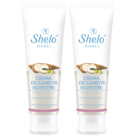 Sheló NABEL Paquete con 2 Crema De Camote Silvestre 100 ml