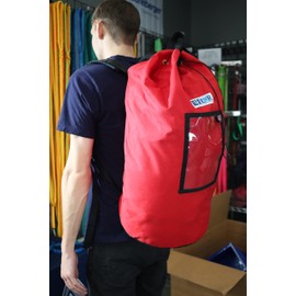 Rock-N-Rescue Grand Rope Bag with Drawstring Closure - Rock Climbing and Rescue Gear, Heavy Duty Waterproof Nylon Material, 300' of 1/2" Capacity, Medium, Yellow