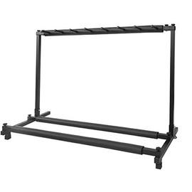 Morimoe Guitar Bass Stand for Multiple Guitars Display Foldable Rack (7-Space)