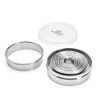 DE BUYER 3323.00 N Box of 9 Designs Cookie Cutters