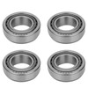 4Pcs Tapered Roller Bearing Set for Automotive Car Mechanical Gears