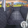 Back Seat Extender for Dogs + 2 Dog Seat Belts,