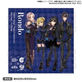 D4DJ Mini Towel, Rin Dance Music Limited Goods, Rondo, Tsubaki Aoyagi, Tsukimiyama Nagisa, Aoi Miyake