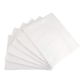 MuslinZ Premium 100% Cotton Baby Muslin Squares 70x70cms (White, Pack of 6)