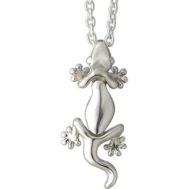 [Shinjuku Ginnokura] Gecko Lizard Gimmick Pendant Top Silver 925 Silver Accessory Hawaiian Jewelry, Sterling Silver