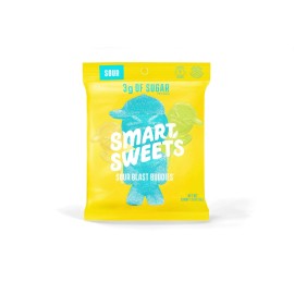 SmartSweets Sour Blast Buddies Low Sugar Gummy Candy 1.8 Ounce Pack