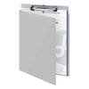 Westcott E-17005 00 Aluminium clipboard, A4, with protective flap and