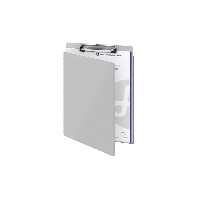 Westcott E-17005 00 Aluminium clipboard, A4, with protective flap and