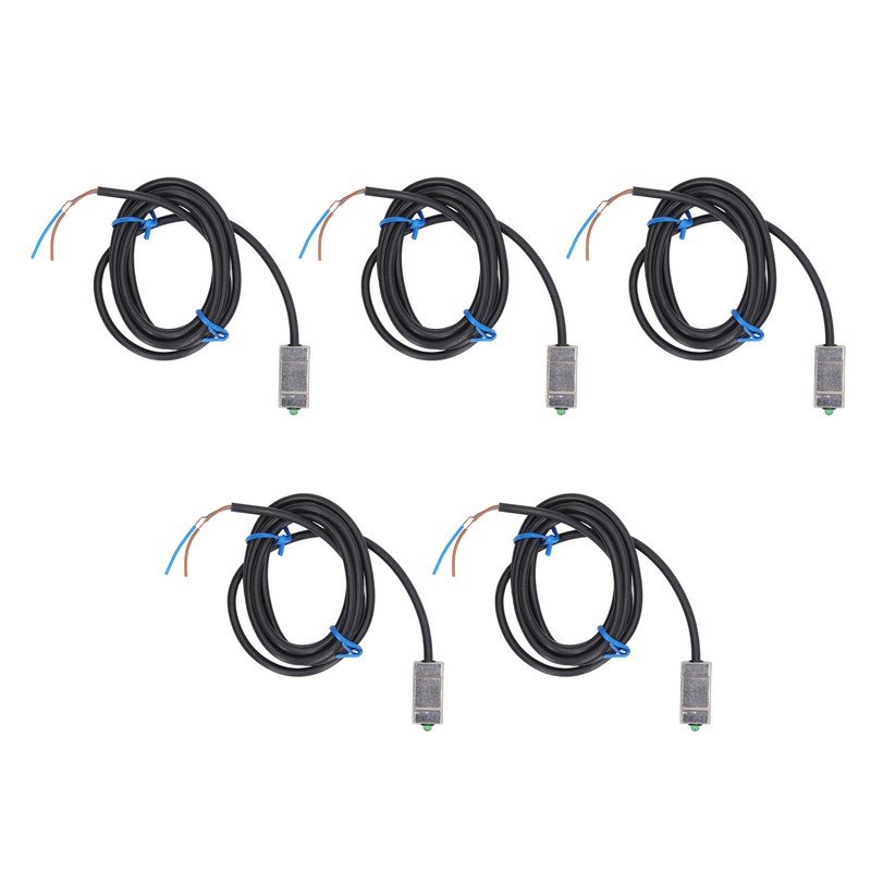 5Pcs Magnetic Switch Sensor 2 Wire Normally Open Proximity Sensor
