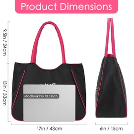 kilofly Girl’s LIVE LOVE DANCE Bag Sports Gym Zipper Tote