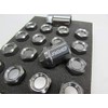 RAYS 74020001114GM Duralumin Lock & Nut Set L32 4H M12X1.5