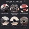 ROOSK Dog Harness | No-Pull, Reflective, 4-Way Adjustable w/Poop Bag